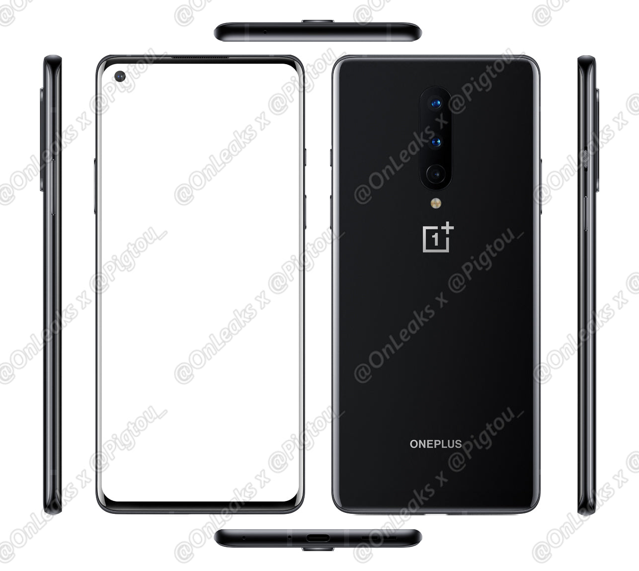 OnePlus 8 Official Press render by Pigtou