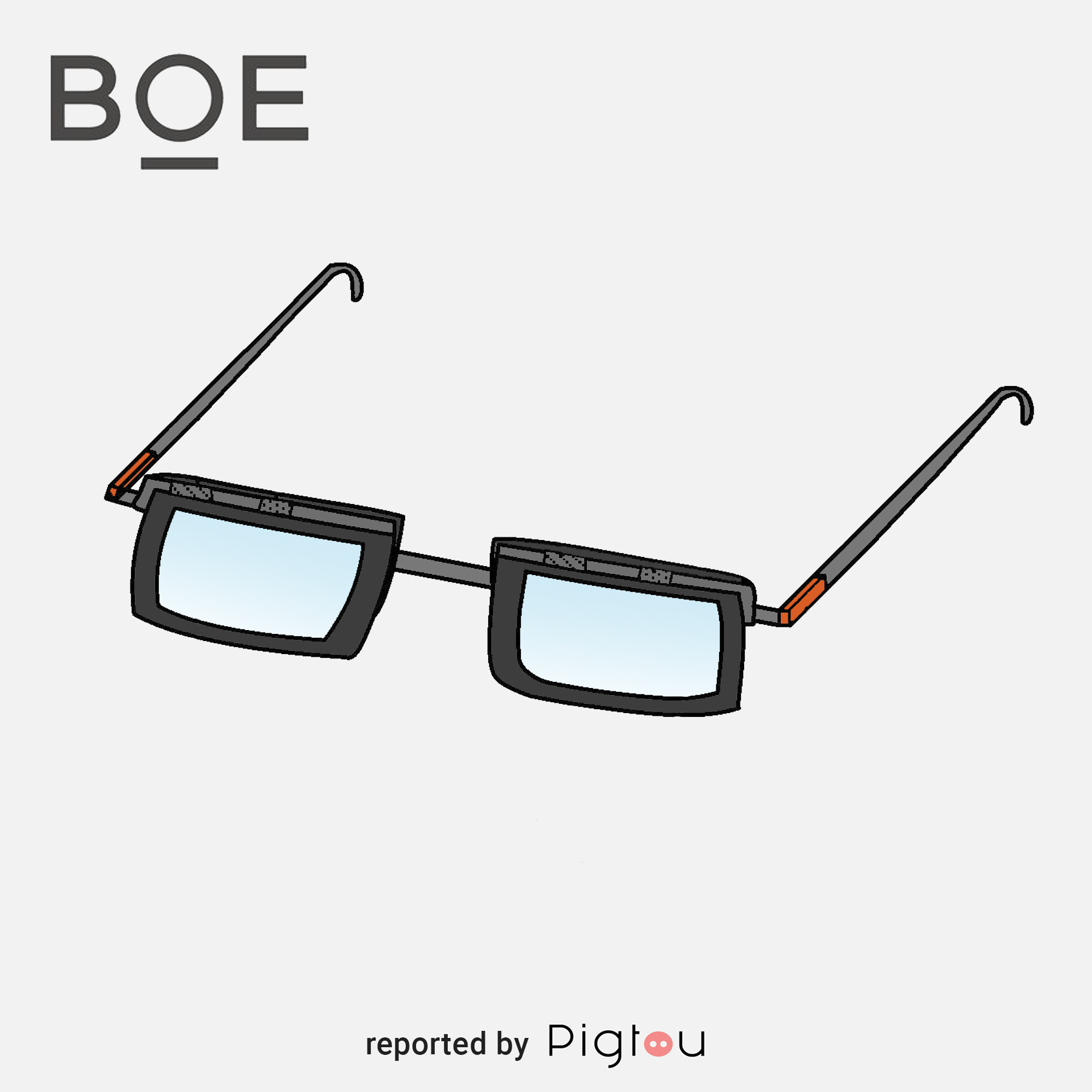 BOE glasses with defog mode