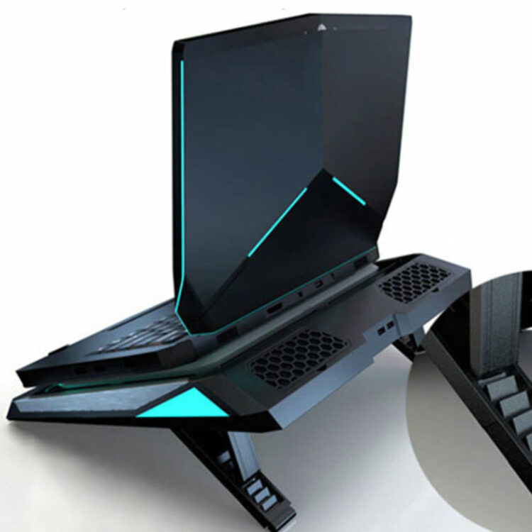 Alienware Modern looking laptop stand Portable foldable universal notebook support base 