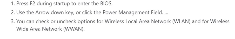 How To Check If Your Laptop Is A Wireless Device - Enable WiFi in BIOS setup Fig #22