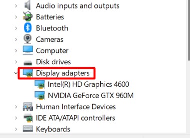 How To Restart Graphics Driver On Windows 1011 (2 Easy Solutions) -Use Device Manager to disable and re-enable your graphics driver -display adapters#1