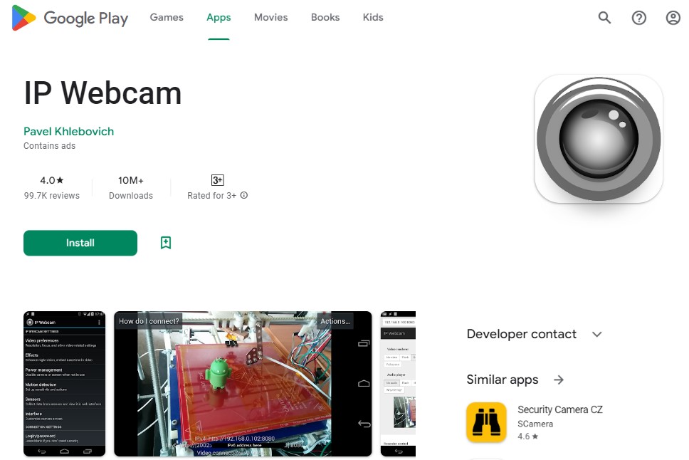 5 Free Apps for Spying on Someone Through Their Phone Camera  - IPWebcam