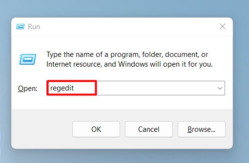 Change Your System Registry - Regedit - RUN