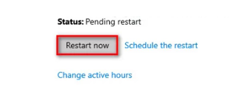 How to Resolve the “Cannot Create a File When That File Already Exists” Error - Fig. 4 Restart Now