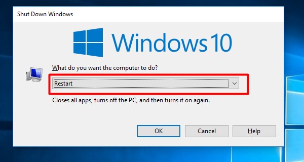 Rebooting Your PC - Windows 10 Restart#1