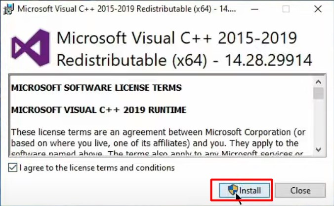 Reinstall Visual C++  - visual c++ - Installation