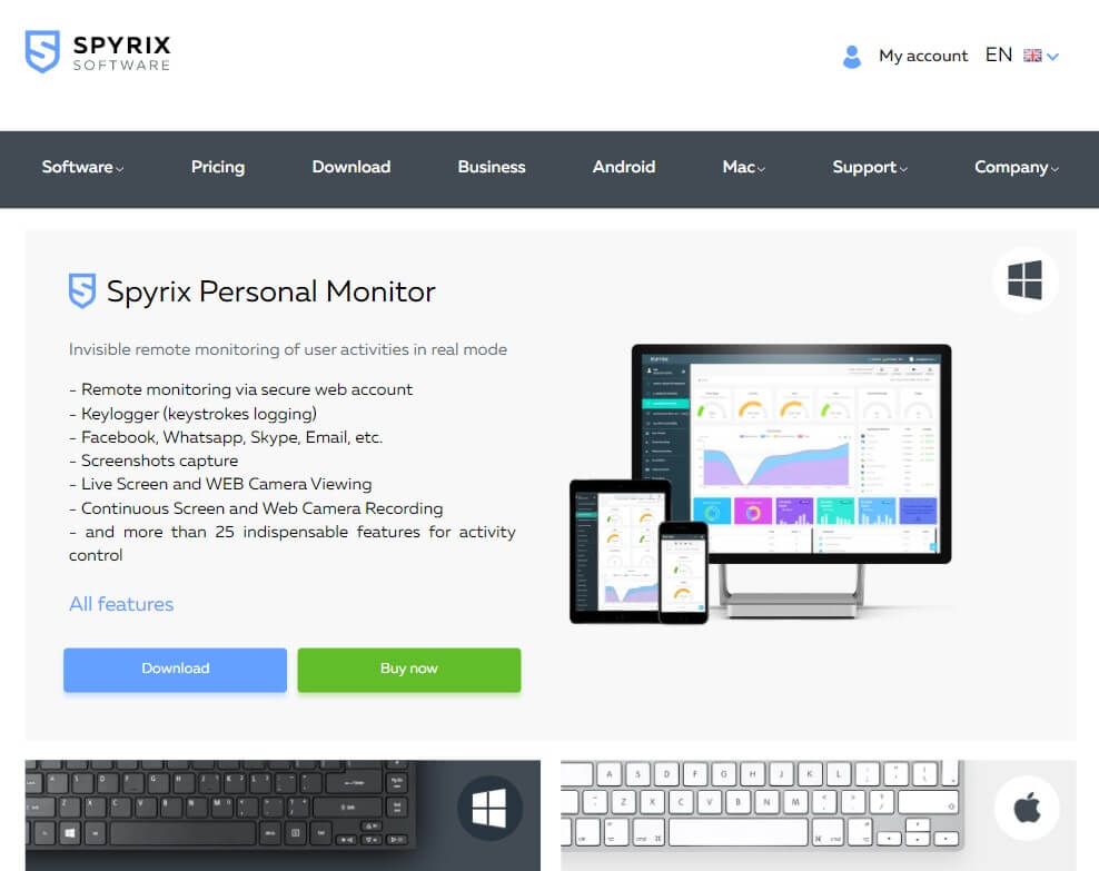 Review of The Best Computer Spy Software  - Spyrix
