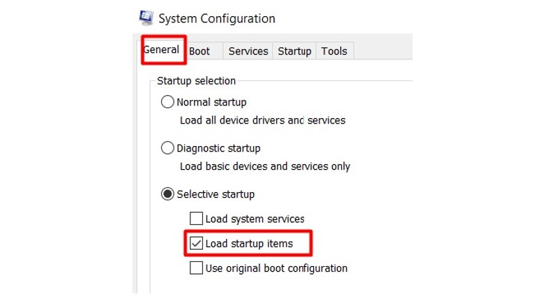 Run a Clean System Boot - Selective Startup#1