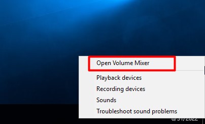 Examine If Any App Has Privileged Access To Your Device, And Correct It Open Volume Mixer