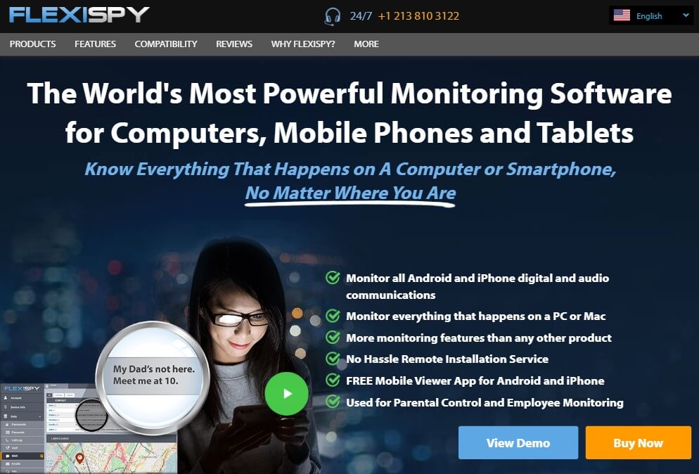 Review of The Best Mobile Spy Apps (Hidden And Undetectable) - Flexispy