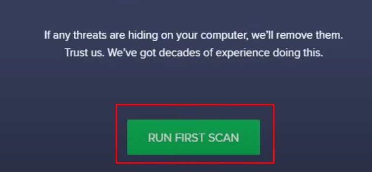 Use A Malware Removal Tool - run scan