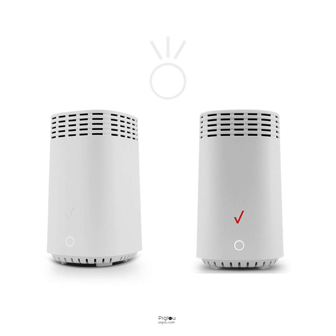 Verizon Fios router blinking white light