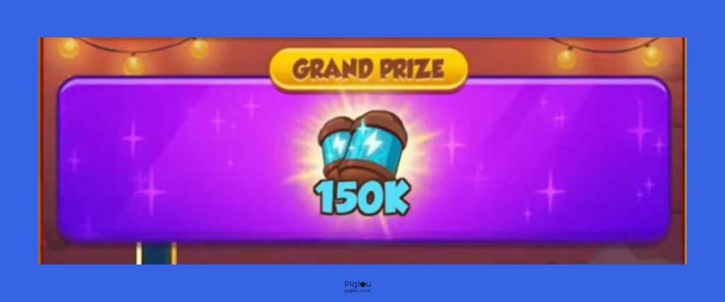 Example of event's grand prize