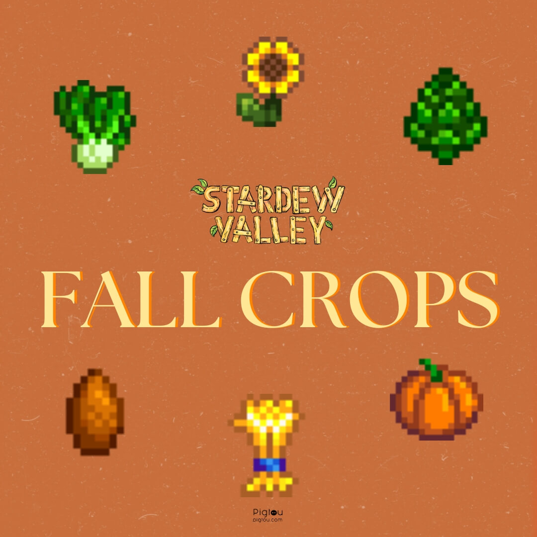 The Best Fall Crops in Stardew Valley