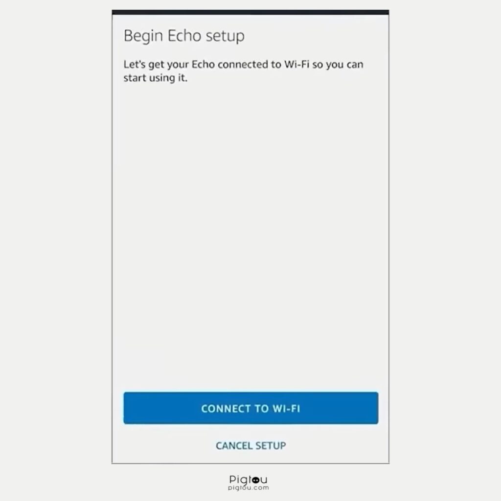 Connect Amazon Echo to WiFi