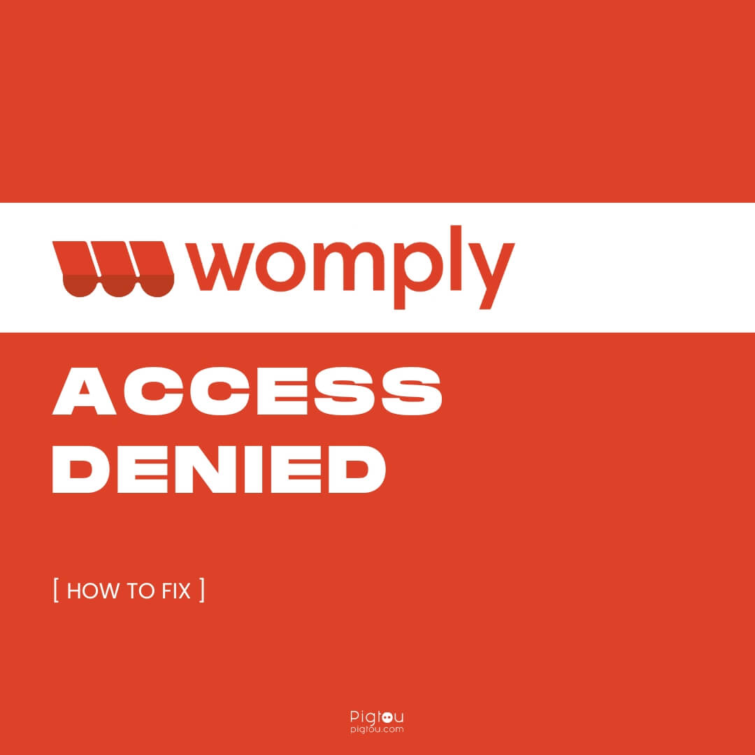 How to Fix Access Denied on Womply