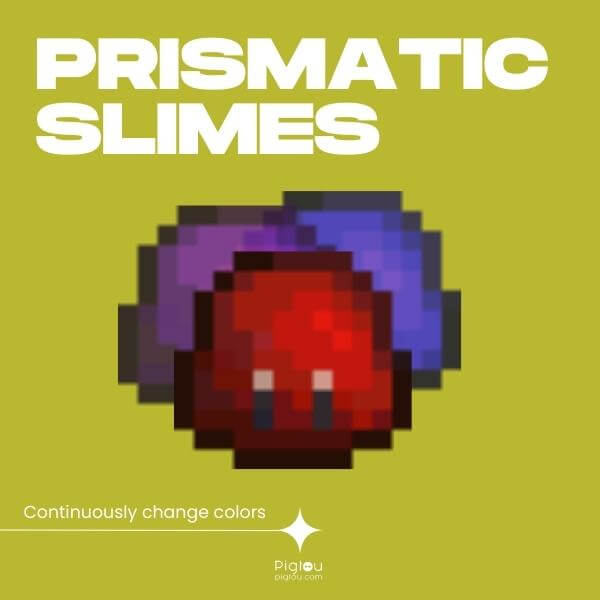 Prismatic Slime in Stardew Valley