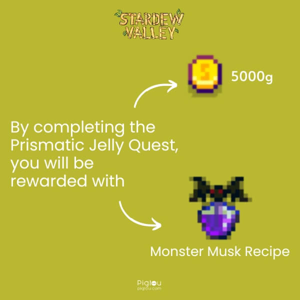 Rewards of Prismatic Jelly Quest
