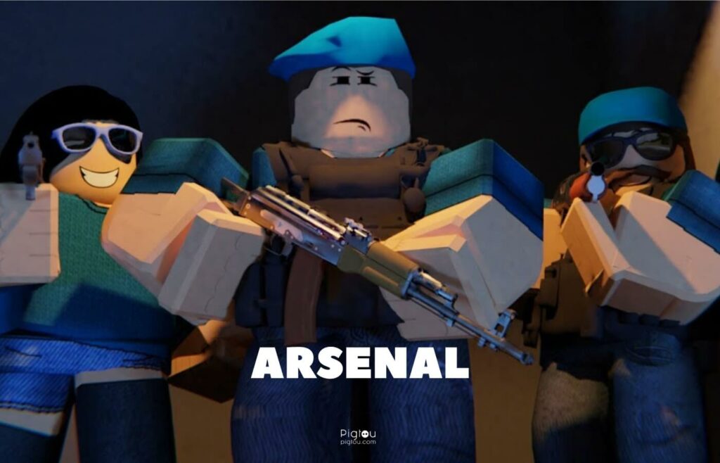 Roblox FPS genre - Arsenal