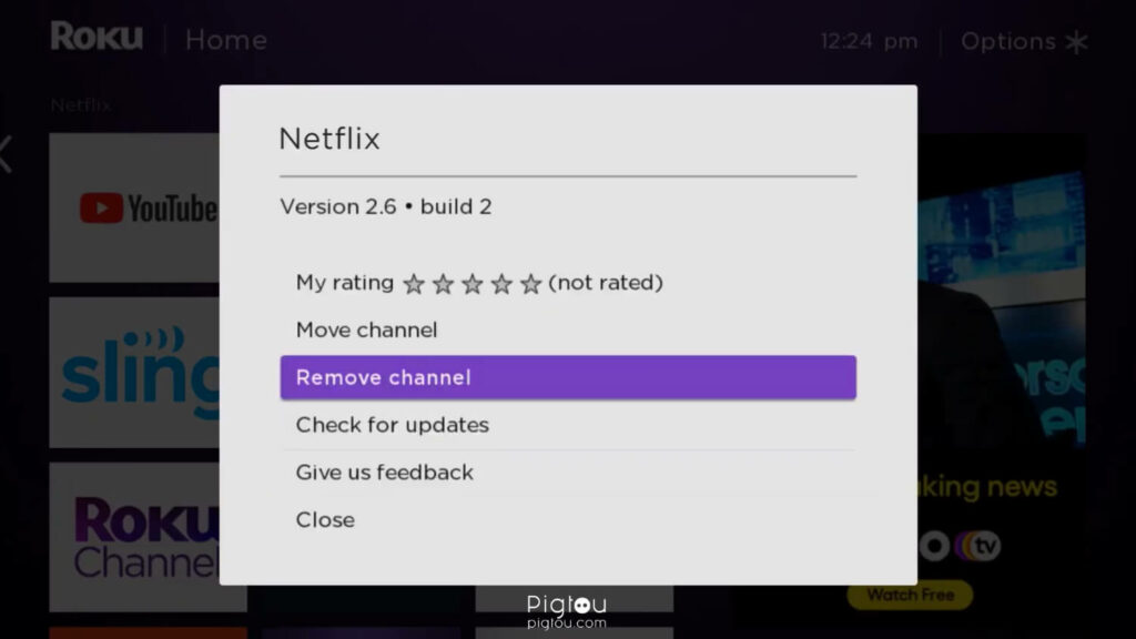 Delete and re-add Netflix app