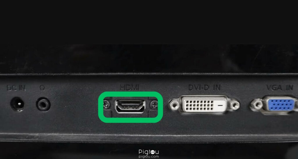 Connect an external monitor via HDMI to check your Acer laptop