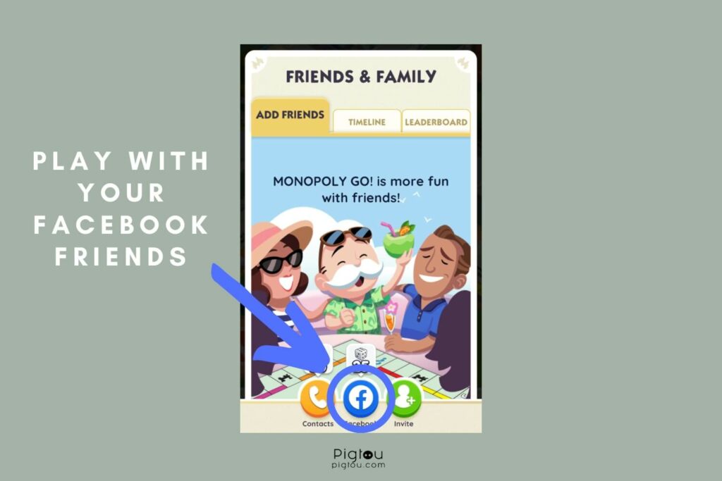 Connect your Facebook account to play with Facebook friends