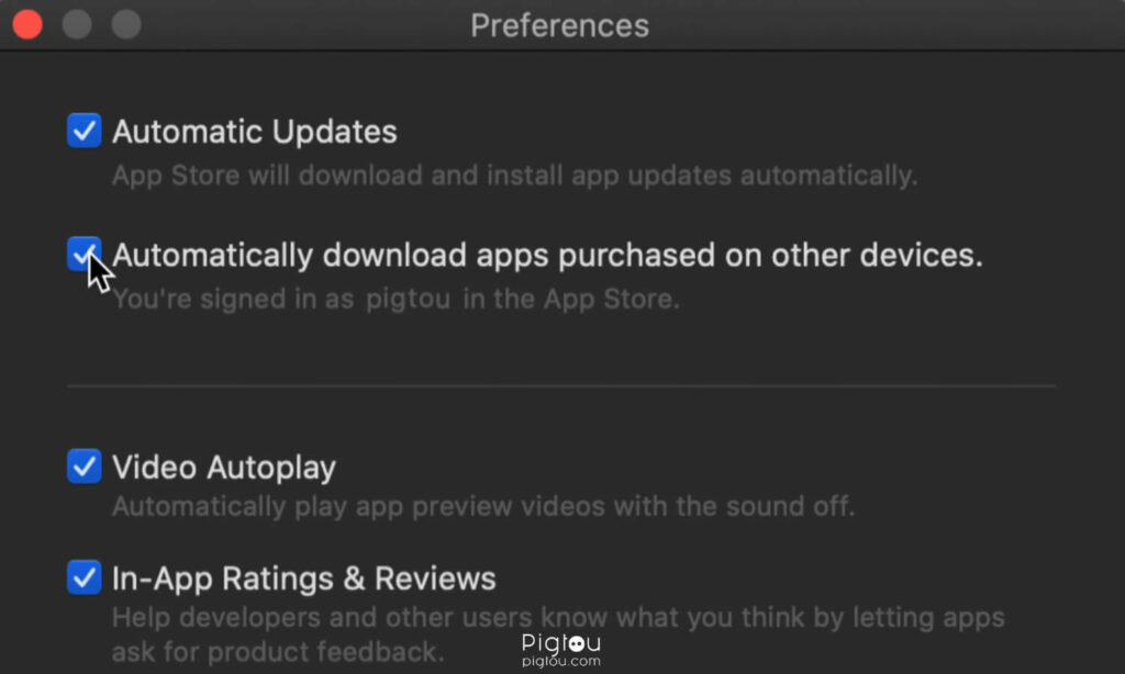 Enable automatic updates