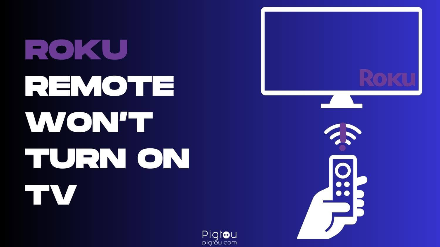 Roku Remote Won’t Turn On TV [THE REAL FIX!]