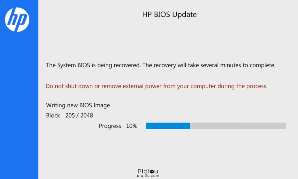 Update BIOS on HP Desktop