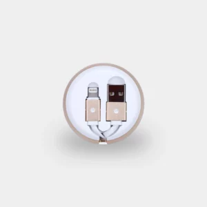Retractable charging cable for iPhone